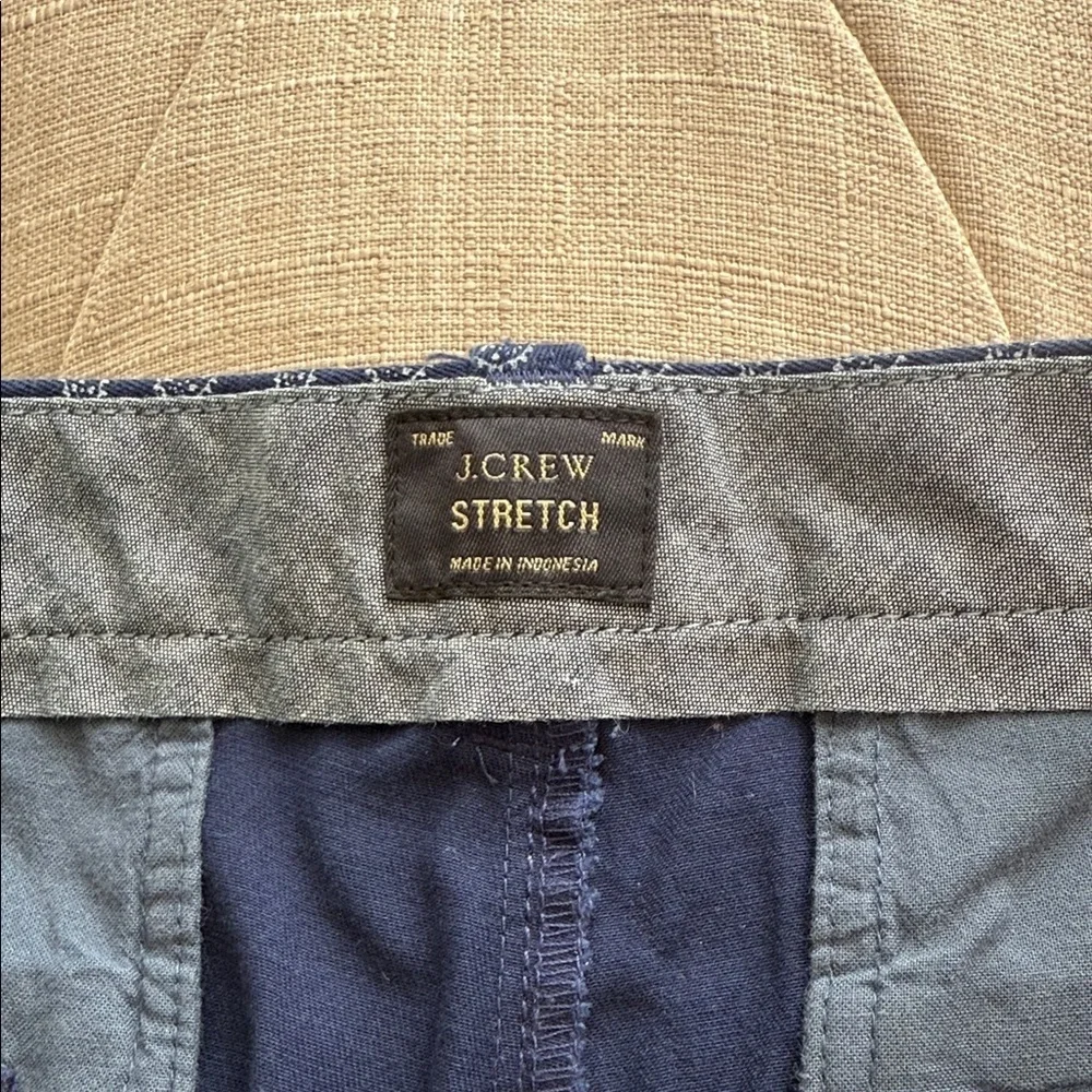 J. Crew Blue Stretch Shorts